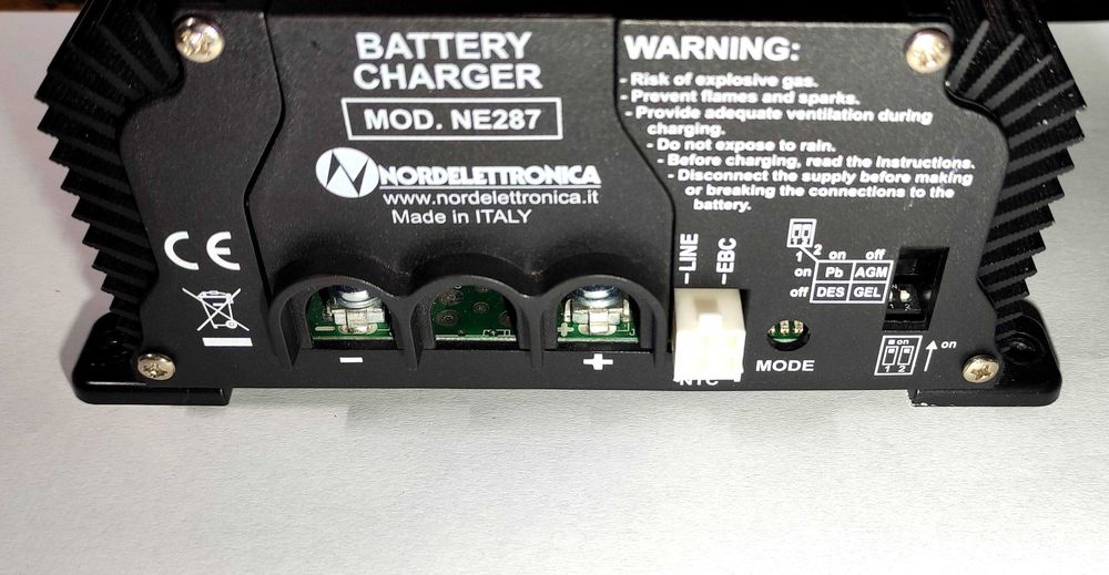 Carregador Baterias Automático 12V 17A NE287