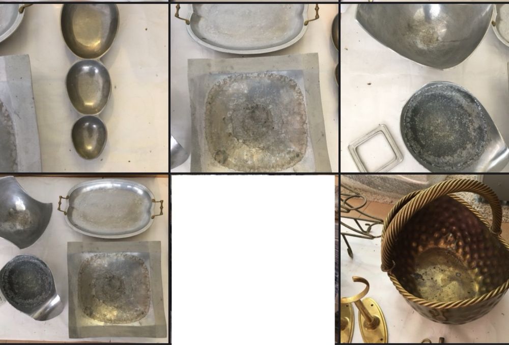 Antiguidades anos 70 80 vintage bronze ferro latao estanho fogo etc