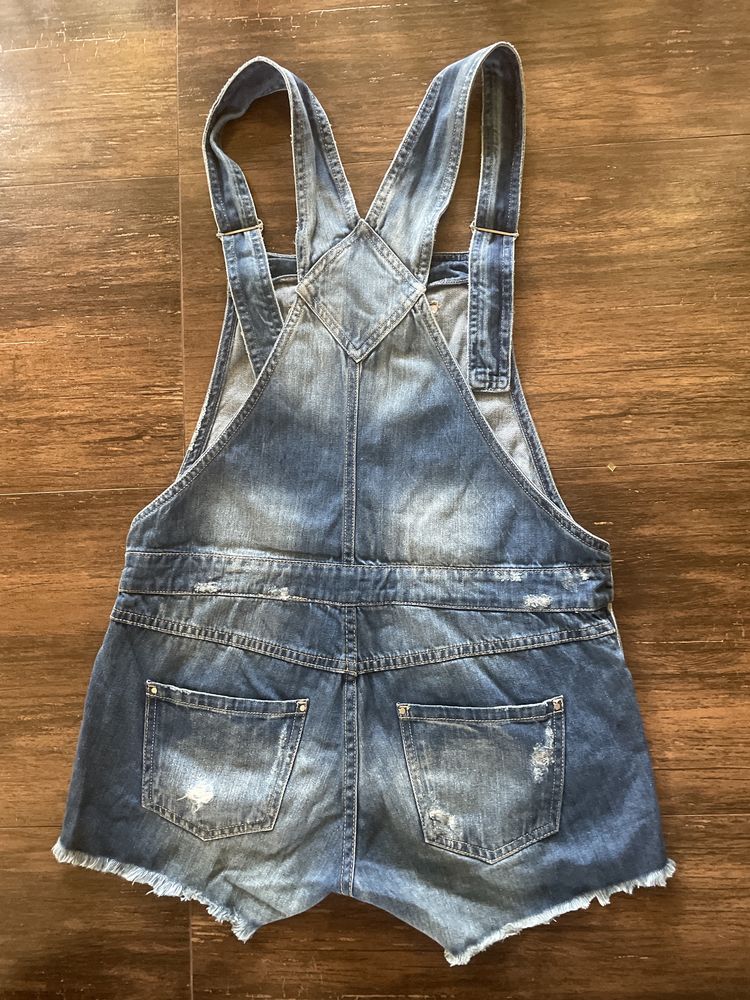 Stradivarius ogrodniczki jeansowe 38