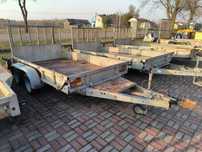 Ifor Williams GP 106 GM  minikoparka wozidło traktorek komunalny quad laweta dmc 3 500 kg rampa