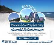 Domki na wynajem Karwia