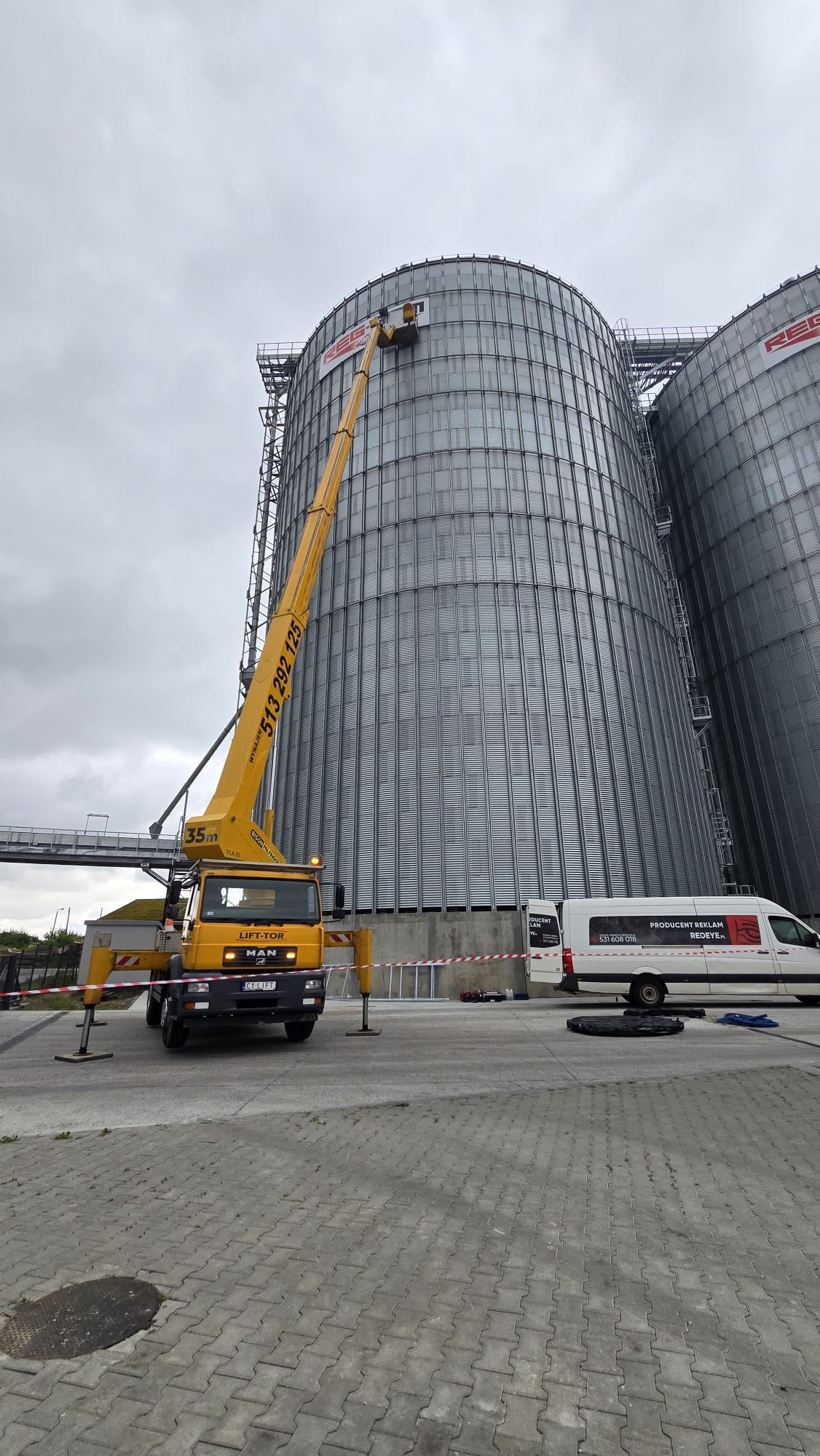 Podnośnik koszowy zwyżka wysięgnik 16m 18m 22m 27m 30m 35m całodobowo