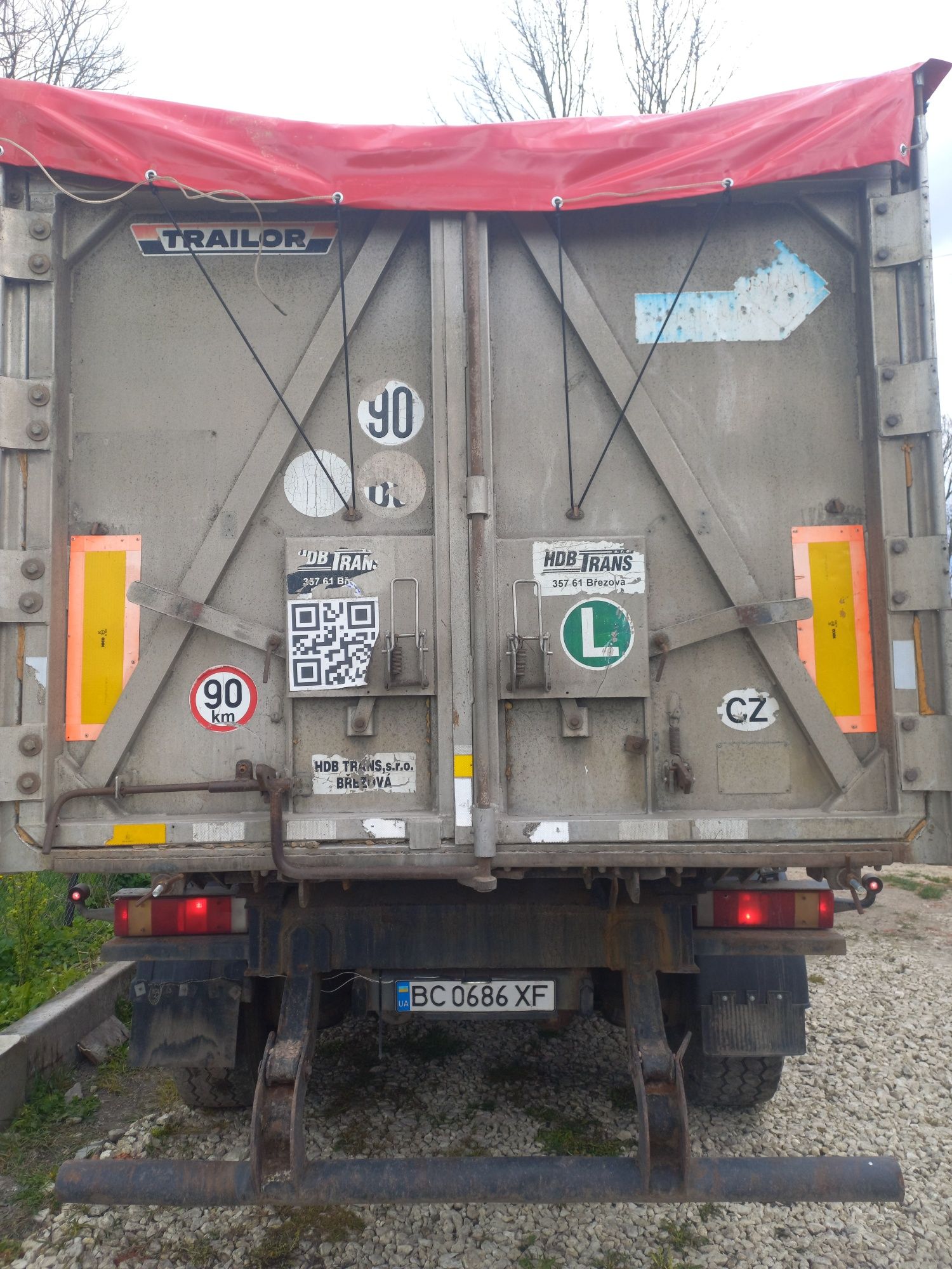 Напівпричіп Trailor 1996р.