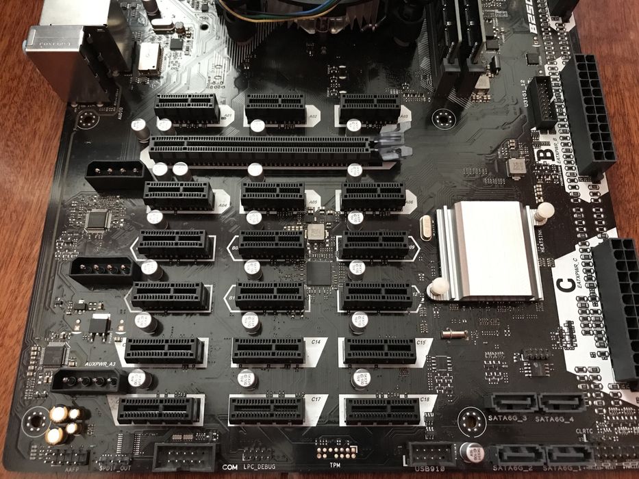 Компьютер Asus b250 mining expert g3900 8gb