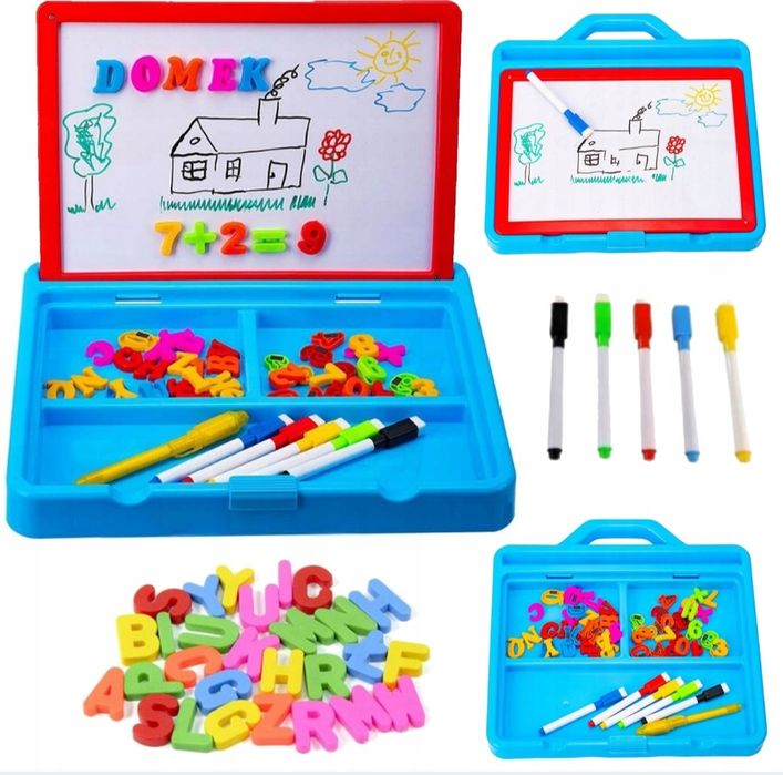 Tablica 2w1 do Rysowania Światłem Malowania Dwustronna + Magnesy