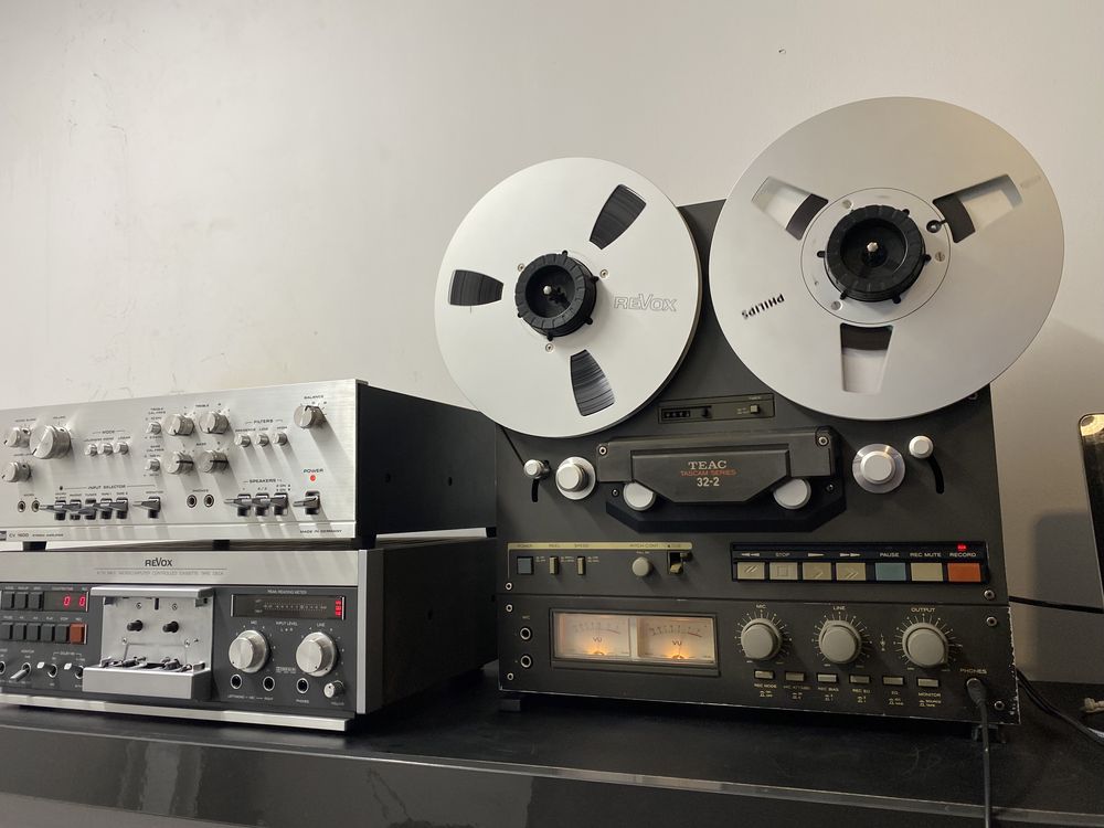 Teac/Tascam 32-2 magnetofon studyjny.38.1cm/s zmiana kolekcji