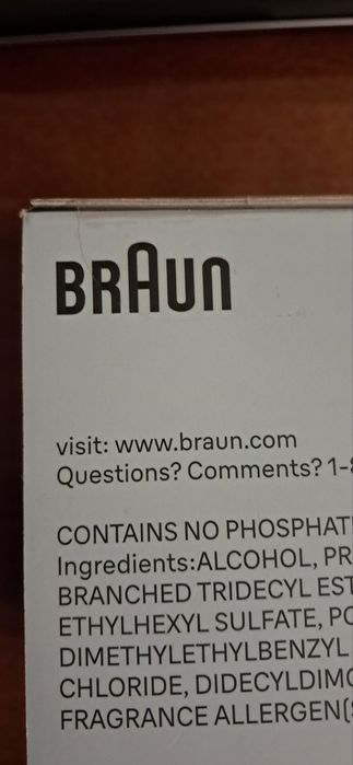 Новая Бритва Braun Series 6 ОРИГИНАЛ запечатанная со станцией очистки