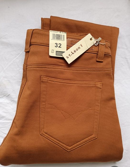 86/88 cm pas męskie spodnie ocieplane polarem nowe