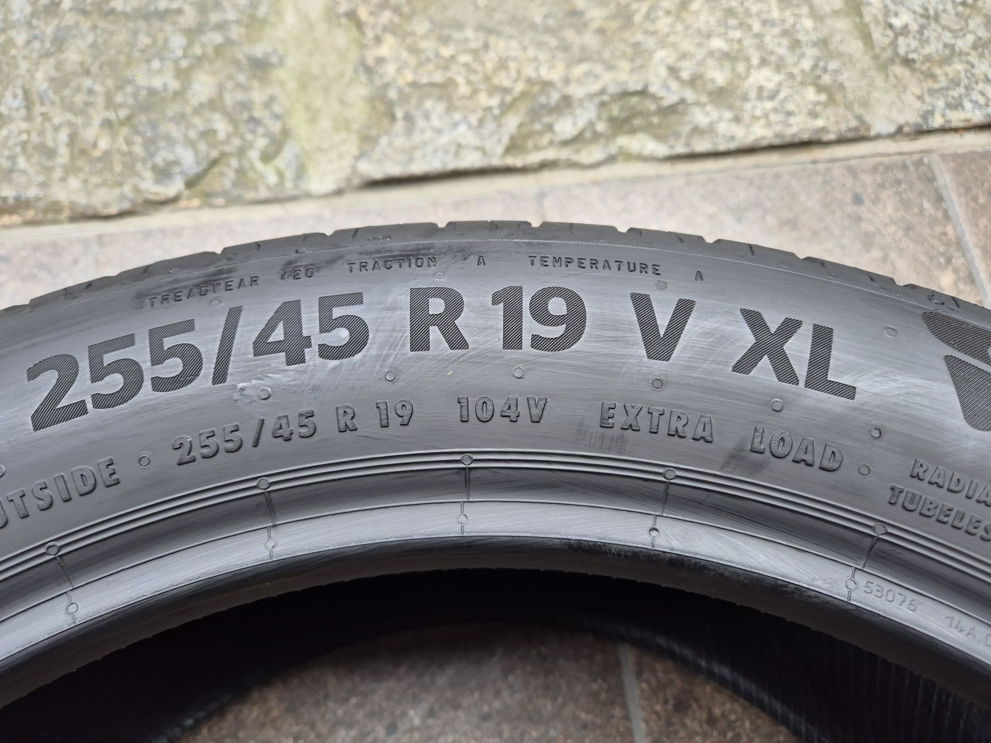 255/45/19 104V Continental ecocontact 6  2023.r