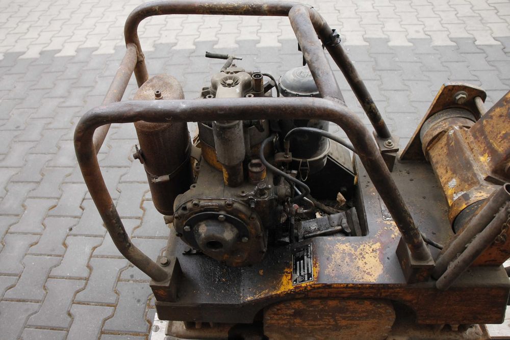 Zagęszczarka silnik diesel hatz 400kg jak wacker weber rewers vibromax