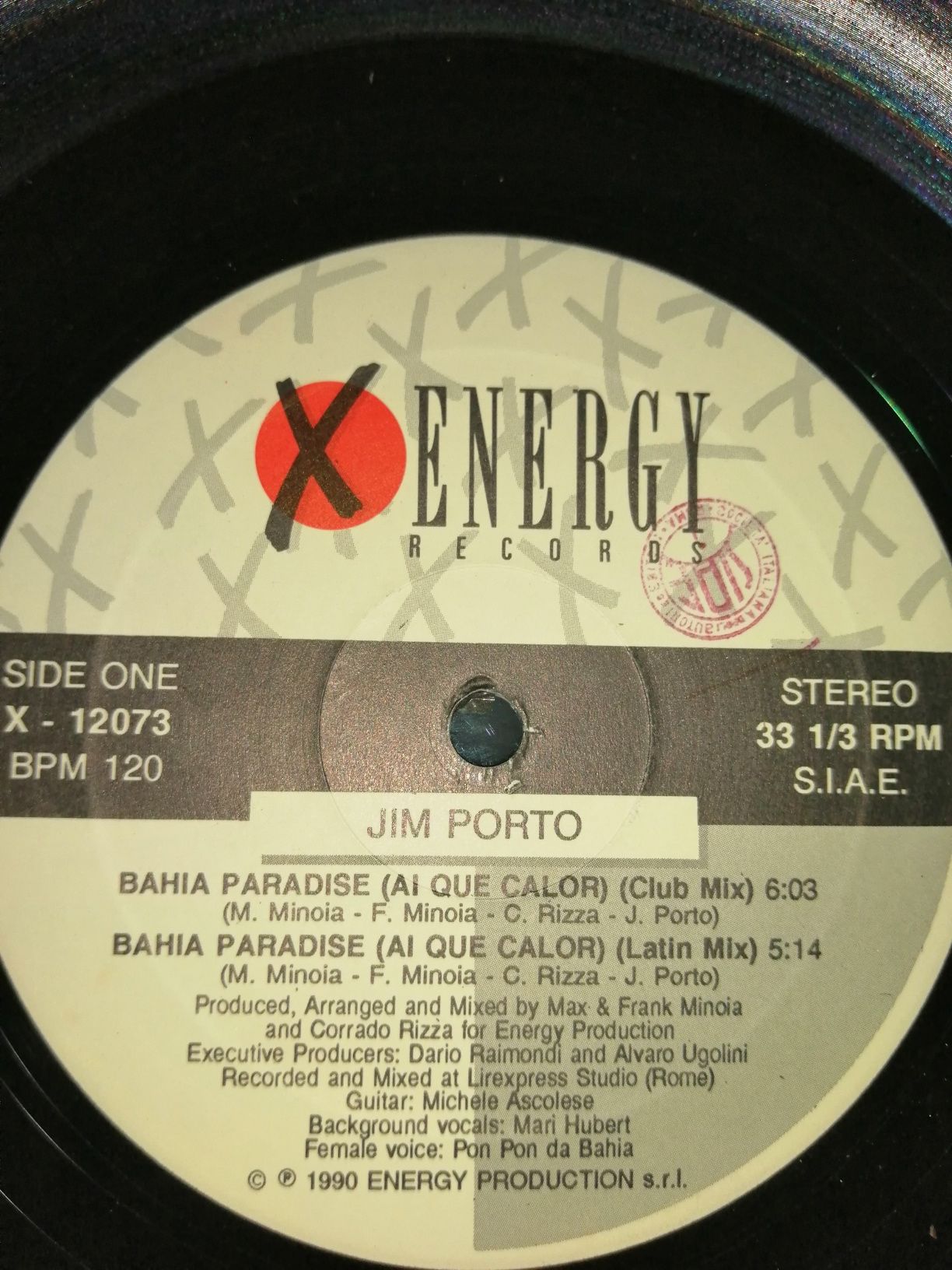 Jim Porto ‎– Bahia Paradise (Ai Que Calor)	(Vinil) Como Novo!!