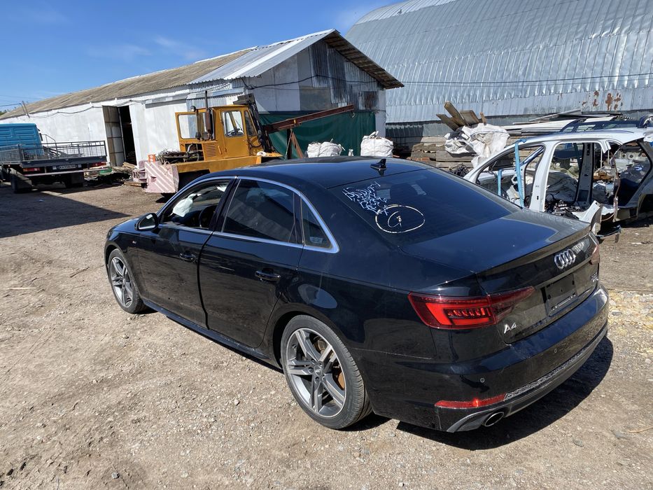 Разборка Audi A4 B9 2016-2019 S-Line чорний LY9B розборка Шрот