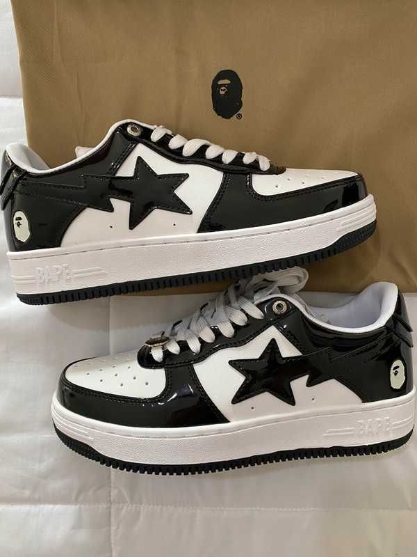 A Bathing Ape Bape Sta Low Black