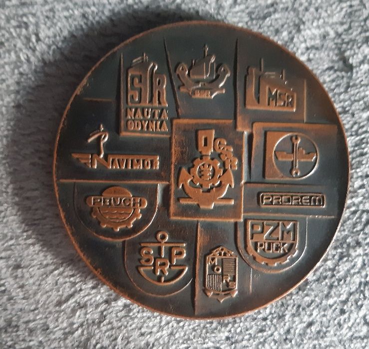 Medal z PRLu - Polski Przemysł Remontu Statków XXX lecie