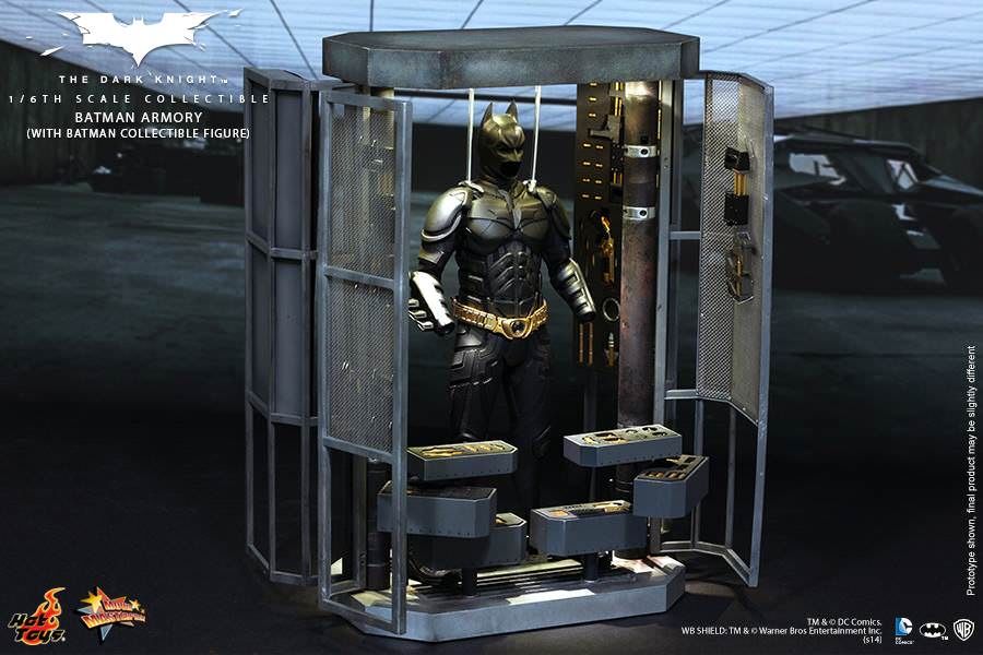 Фигурка 1/6 hot toys mms 236 TDK BATMAN ARMORY BRUCE & ALFRED
