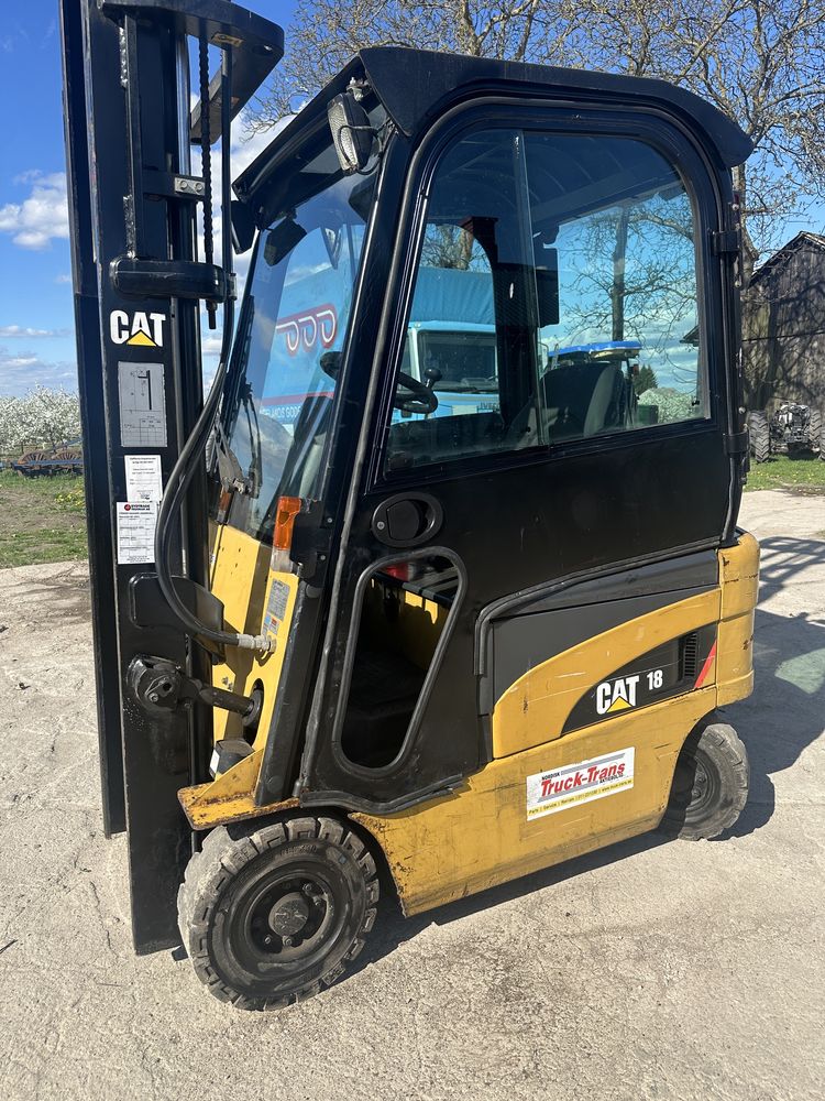 Wózek widłowy Caterpillar Cat  EP18 48V 1,8t pozycjoner 09’