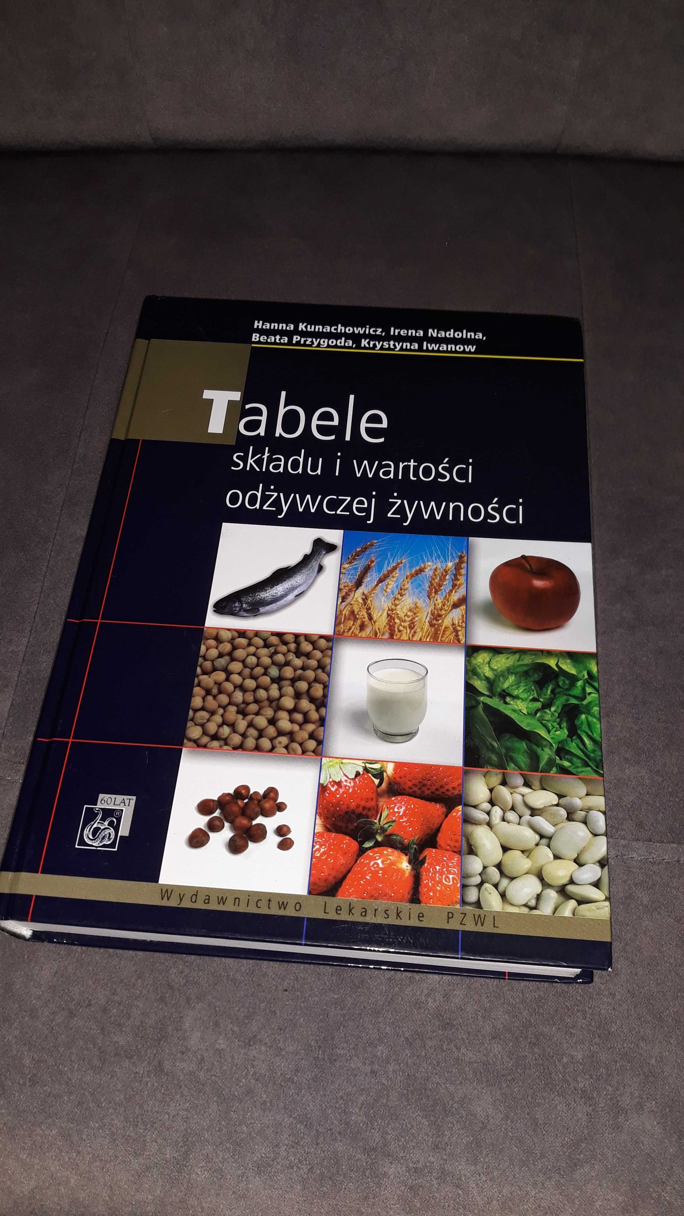 Książka Tabele składu i wartości odżywczej żywności stan bdb