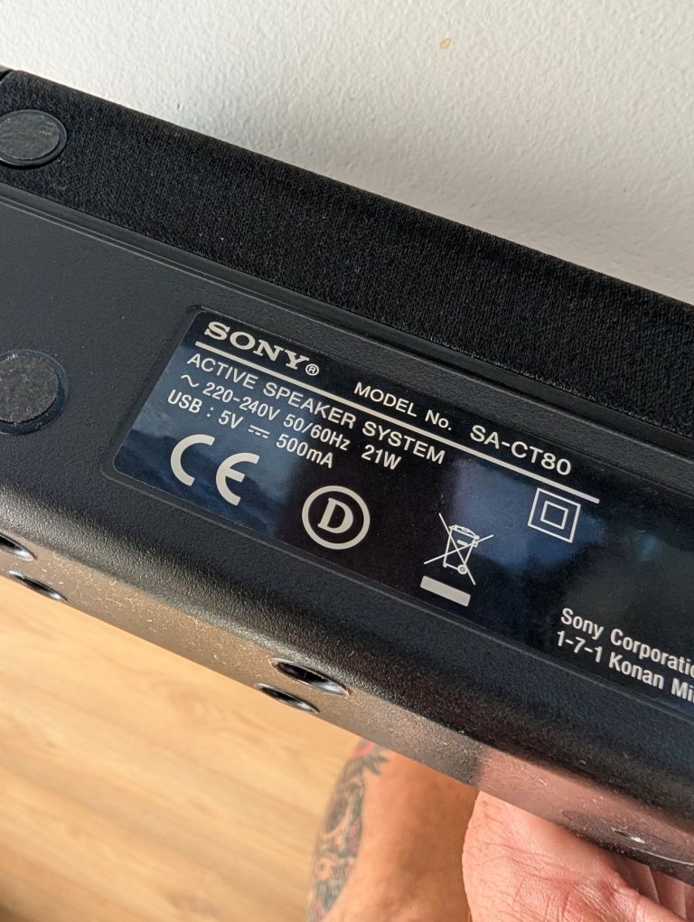 Soundbar Sony SA-CT80 (oportunidade)
