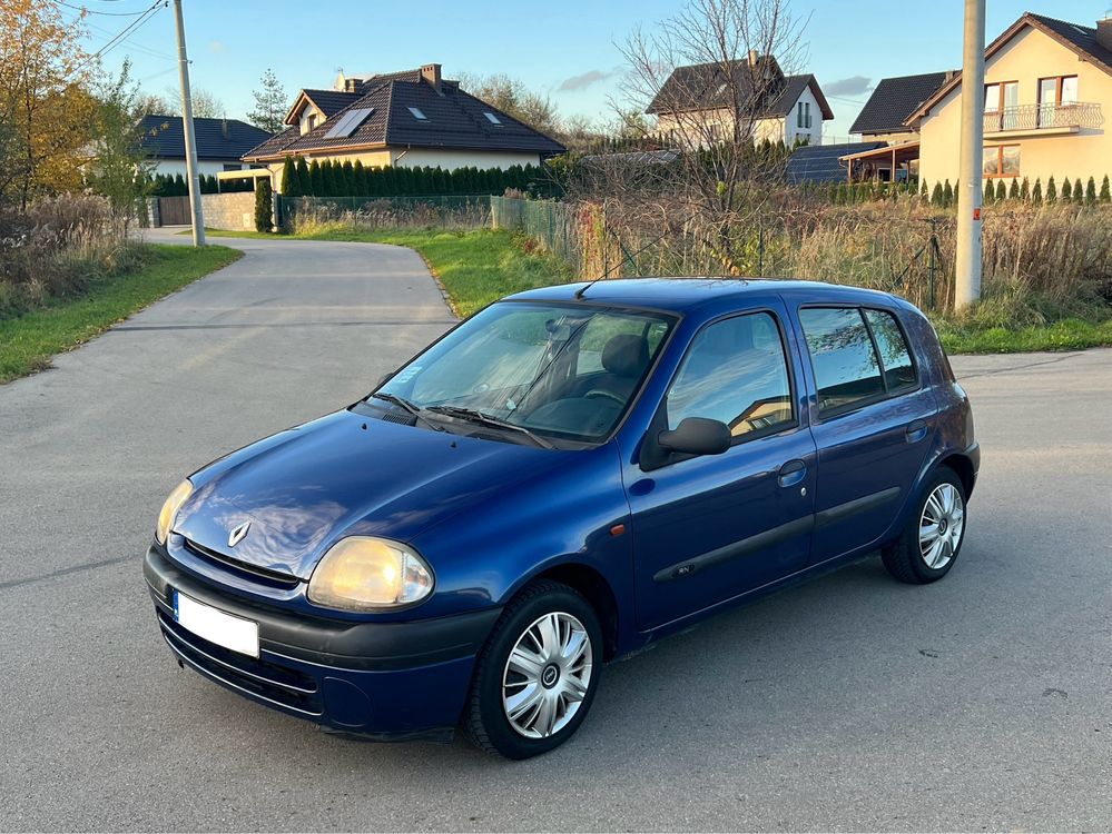 Renault Clio*1.2benzyna*2001r*bez korozji*100%sprawny*