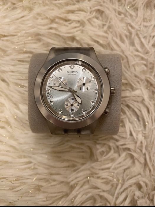 Relógio Swatch.