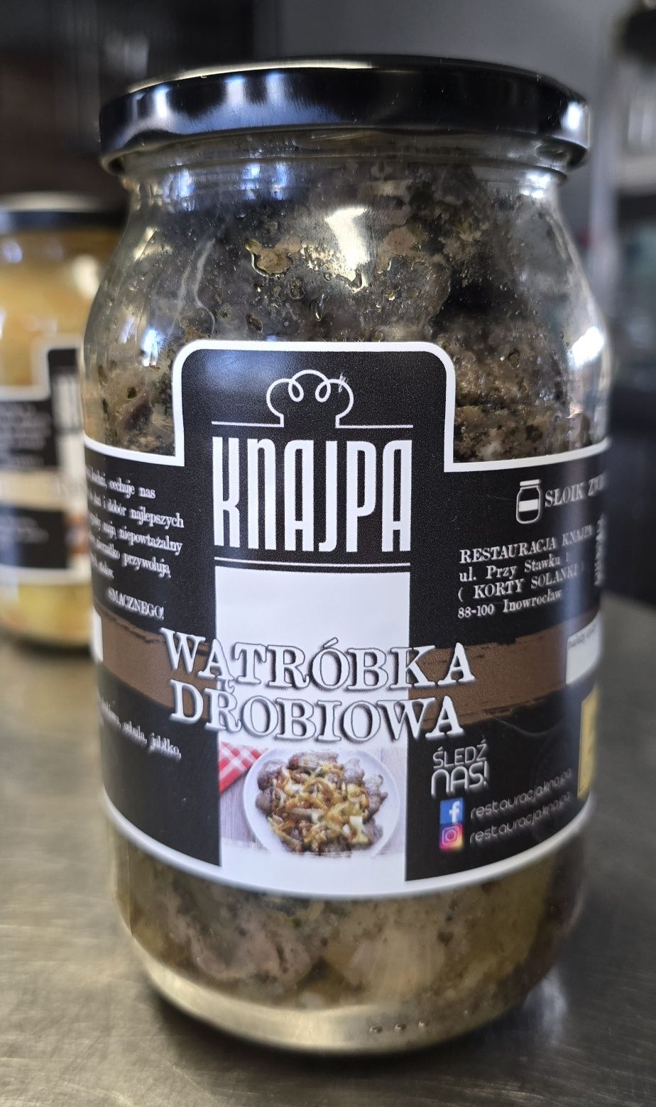 Przetwory 900 ml Restauracja Knajpa Inowrocław