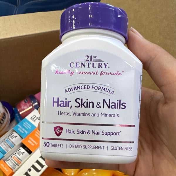 Hair, Skin & Nails Волосы, кожа и ногти, улучшенная формула США, 50 шт