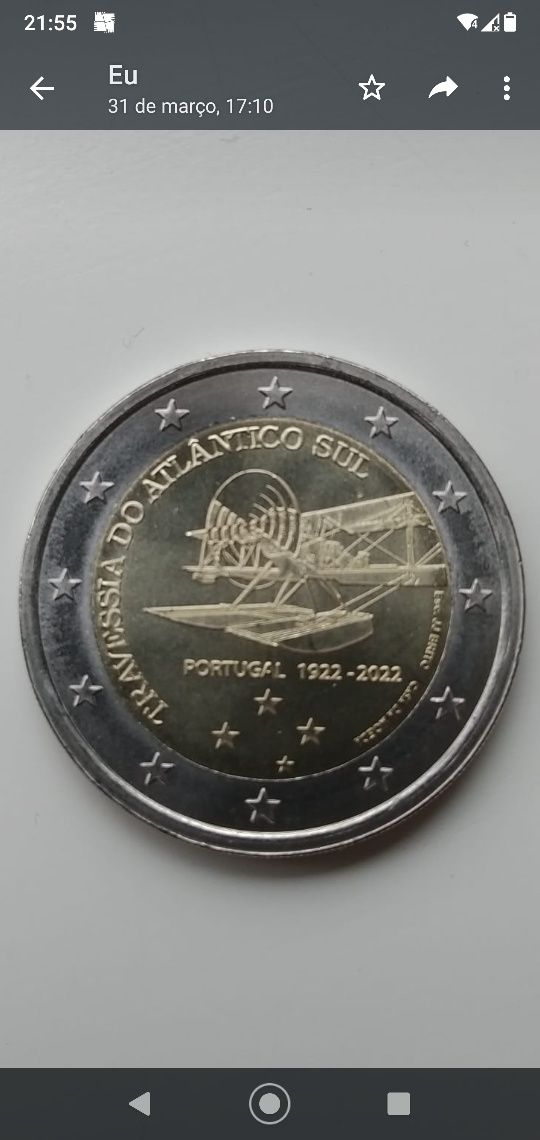 Moedas 2€ comemorativas Portugal