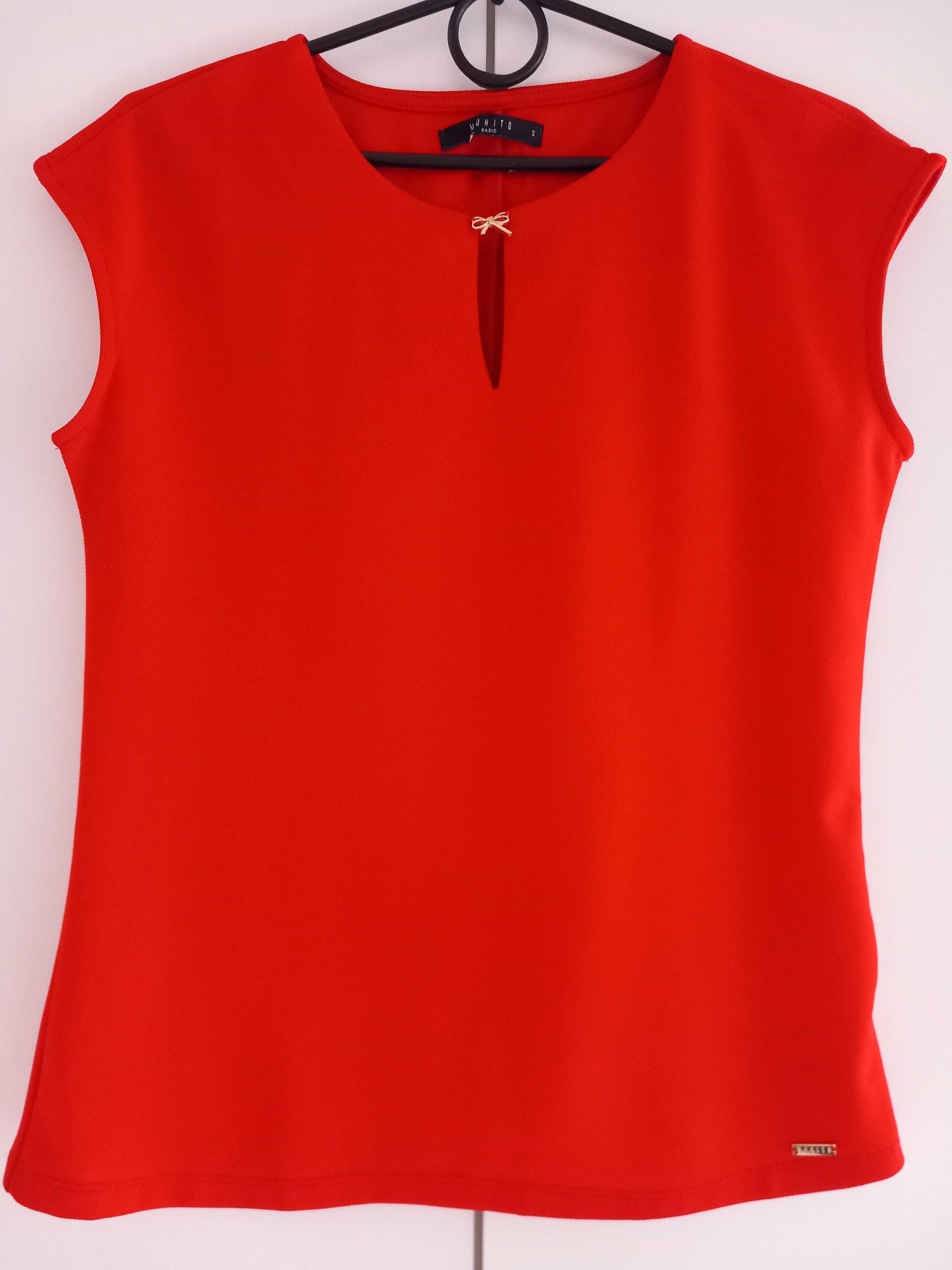 Bluzka Mohito czerwona 36(S)