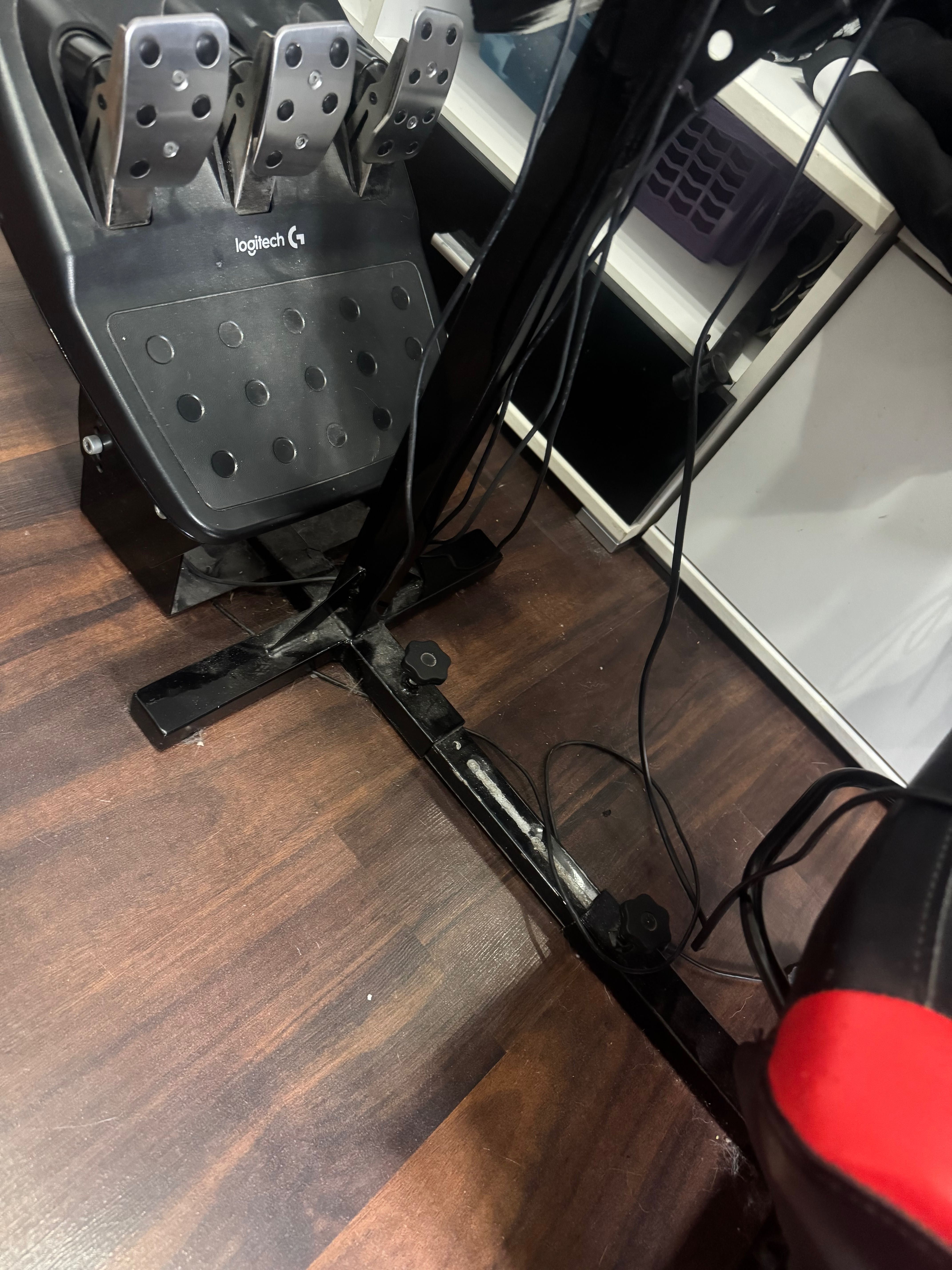 Kierownica Logitech g920 +H shifter + stojak z fotelem