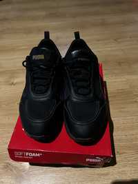 Czarne damskie buty puma