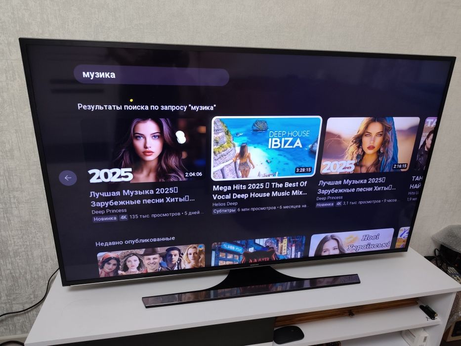 Телевизор Samsung 55", SMART-TV, 4K, Wi-Fi