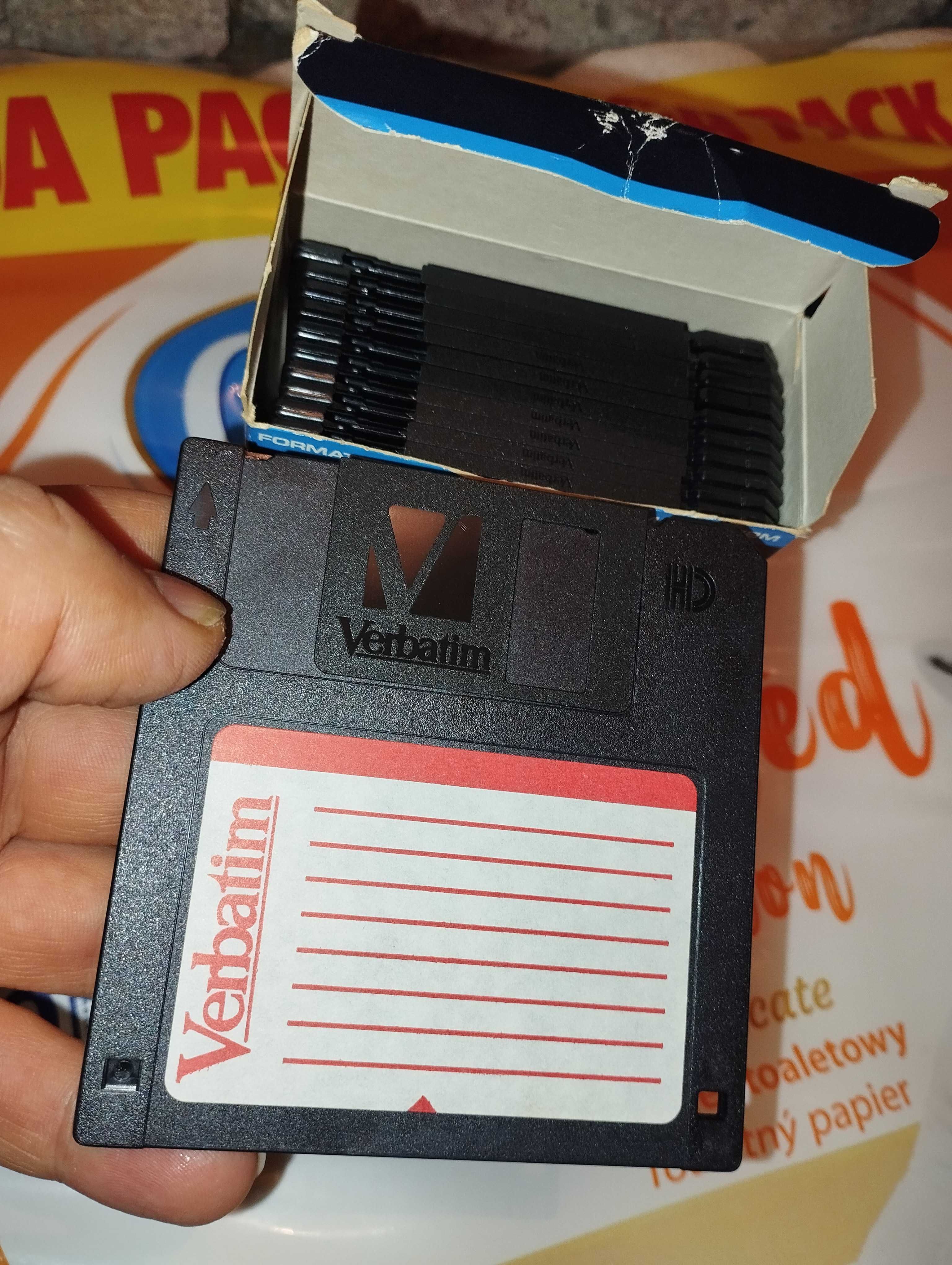 Dyskietki Dyskietka VERBATIM 3,5" MF2HD Data Life 10+1 gratis 1,44MB