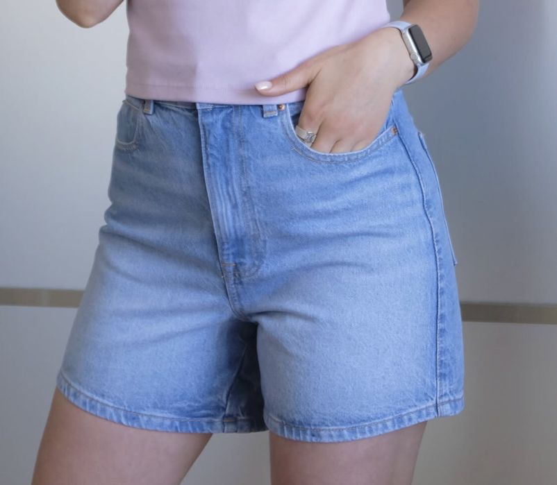 Шорти Zara mom fit