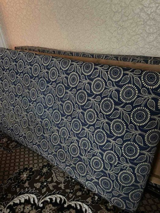 Металеве панцирне ліжко, нікельовані бильця – 2 шт., 204×90 см