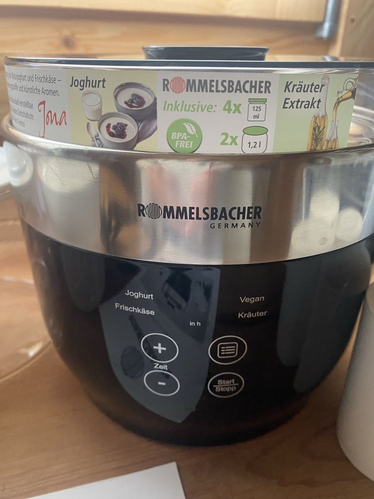 Maquina para fazer iogurte e queijo fresco nova