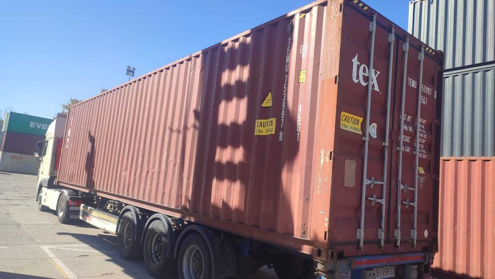 Kontener morski 12 metrowy / 40HC / Pewny Kontener / PZ