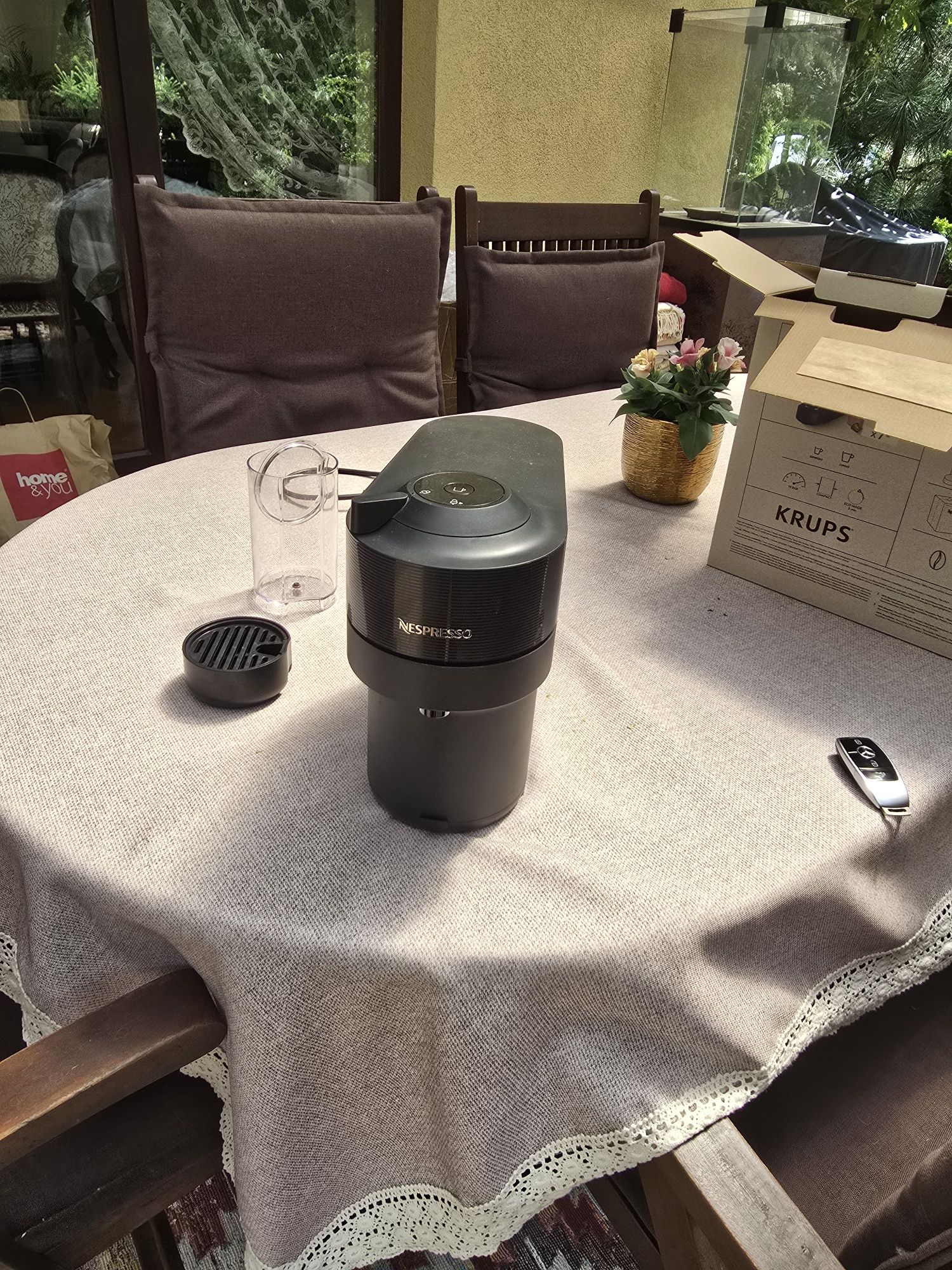 Ekspres kapsułkowy De Longhi Nespresso Verto, nowy
