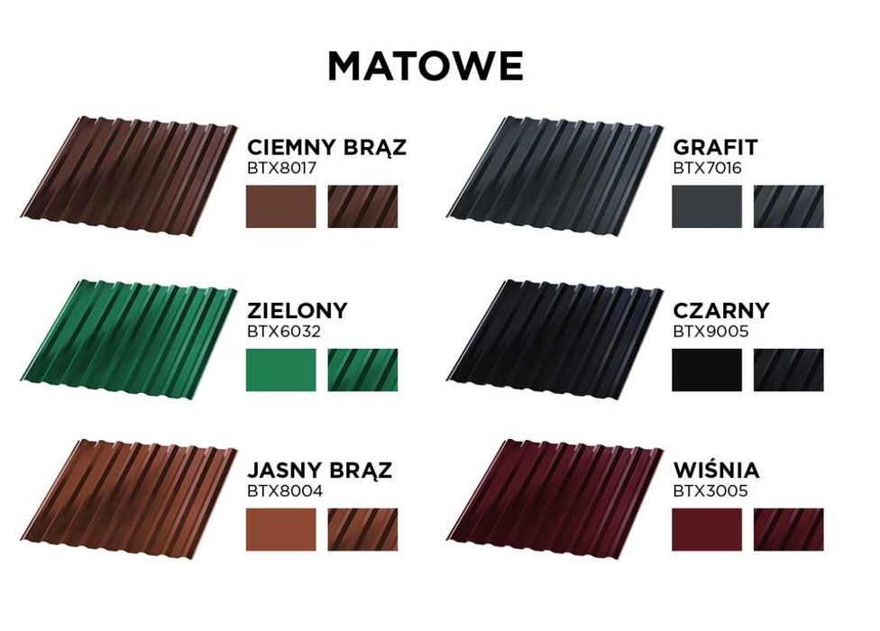 Garaż blaszany 4x6.5m dwuspadowy, grafit, brama segmentowa