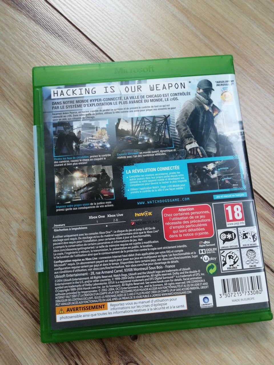 Watch Dogs Xbox One