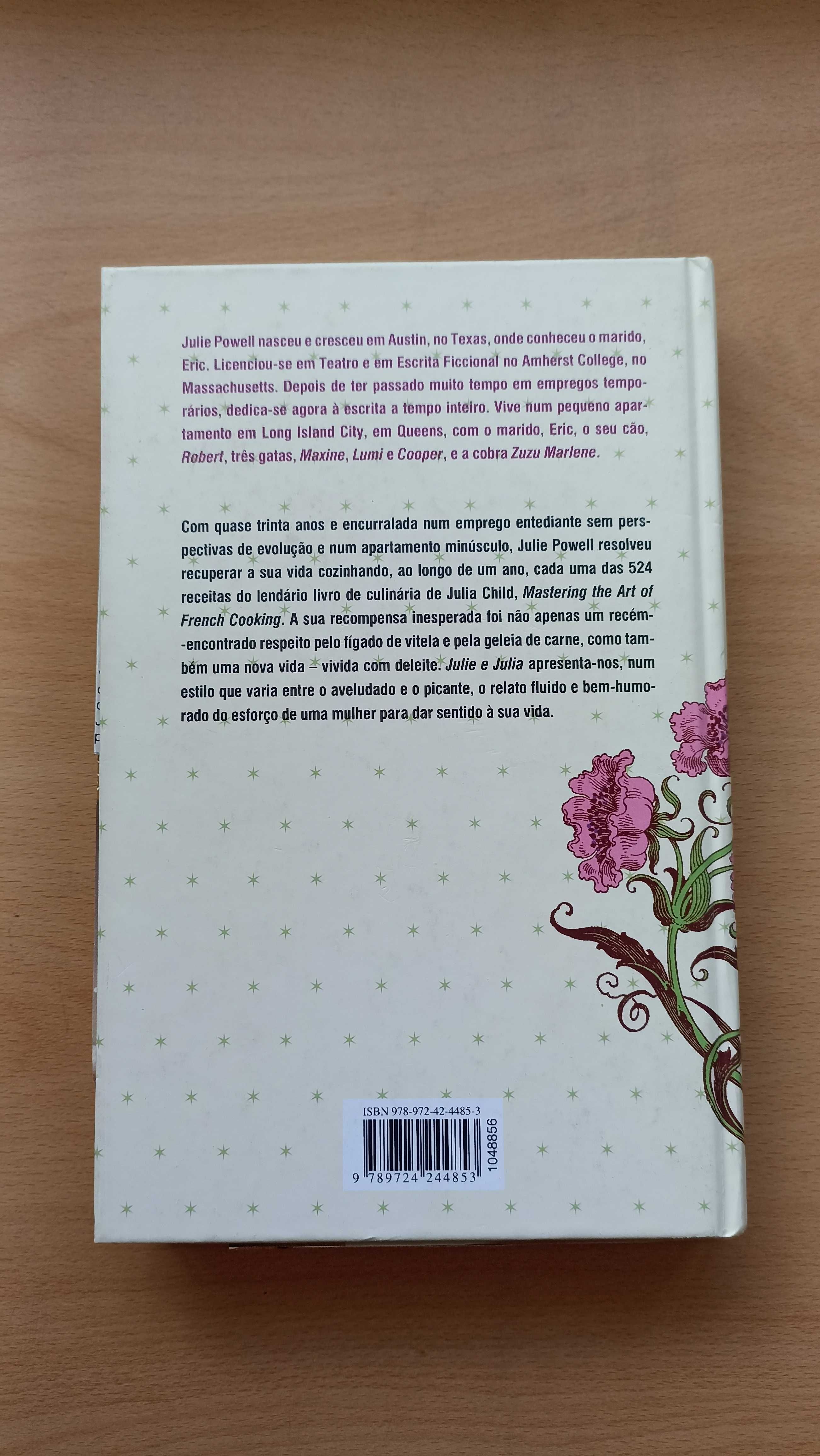 Livro (capa dura) "Julie & Julia" de Julie Pewell