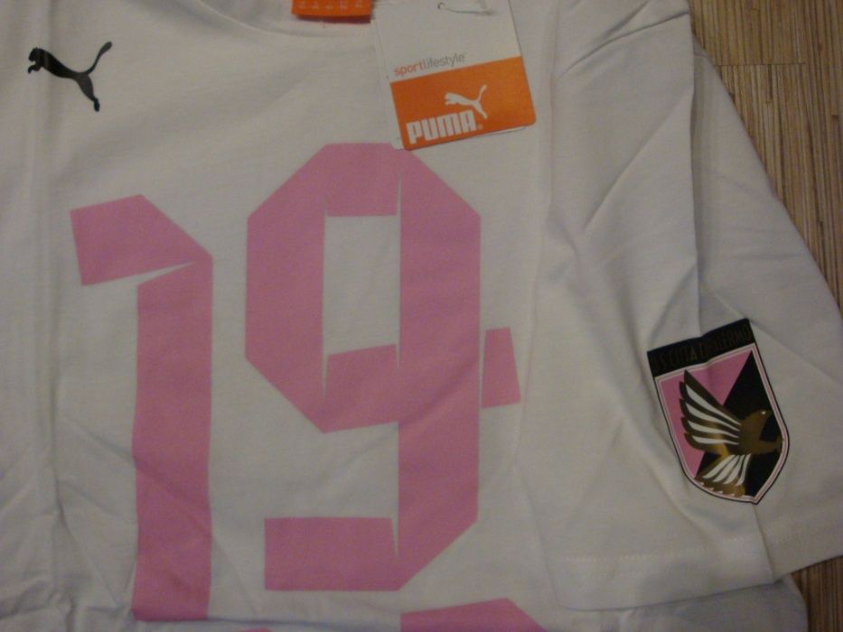 Оригинал футболка мужская унисекс белая us palermo от puma