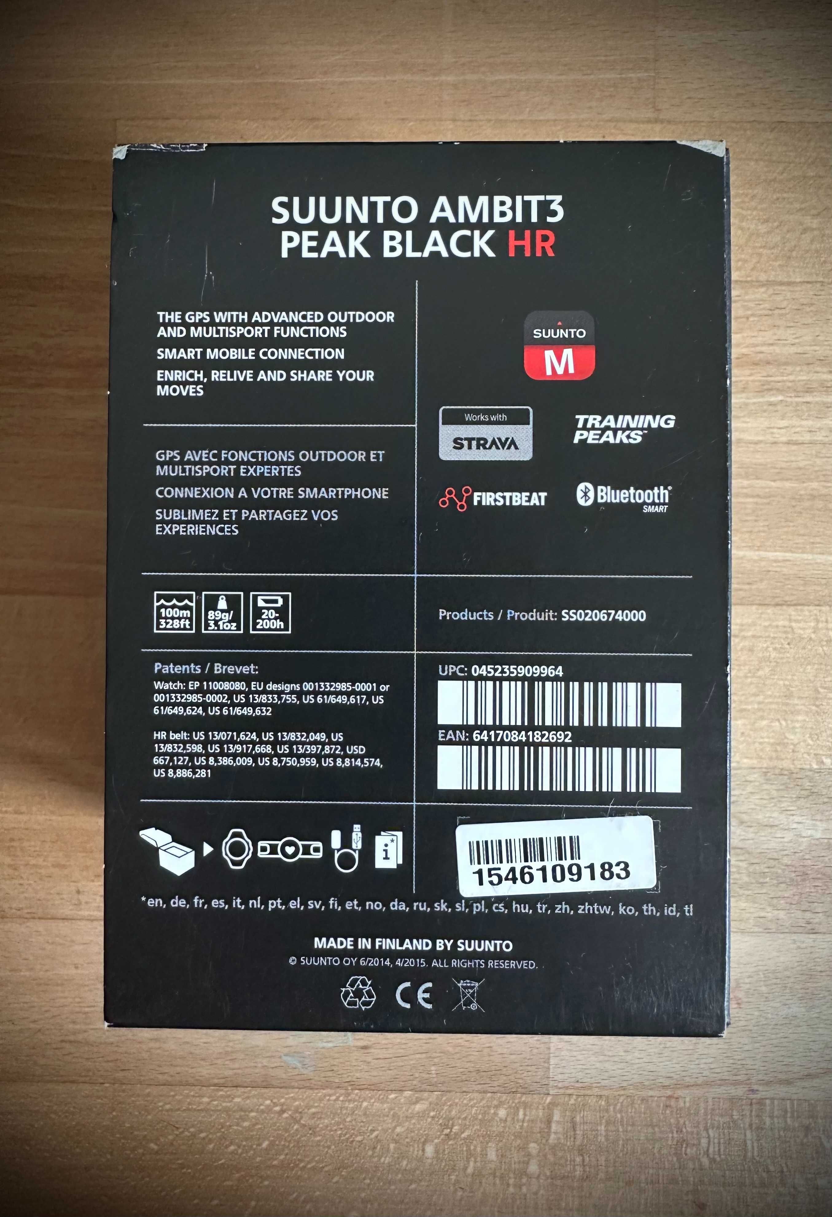 SUUNTO Ambit 3 Peak