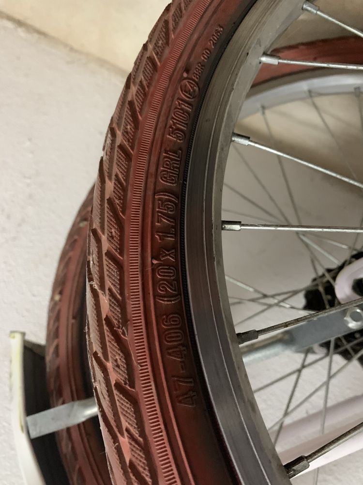 Bicicleta dobrável de criança - roda 20