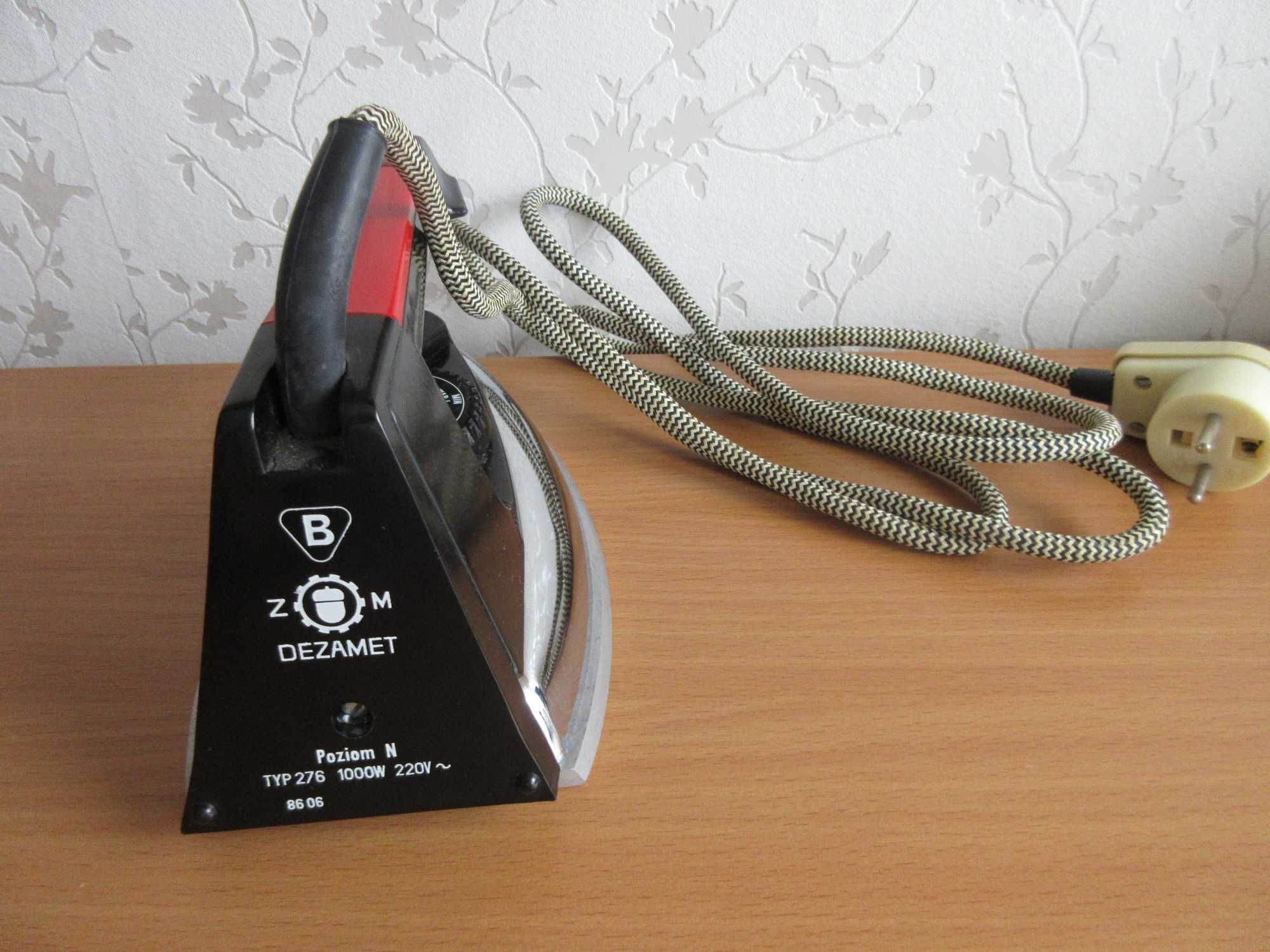 Żelazko Dezamet PRL jak nowe z termoregulatorem 1000W
