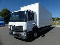 Mercedes-Benz ATEGO 1218 / KONTENER + WINDA / EURO 6 / AUTOMAT /  Sprowadzone /