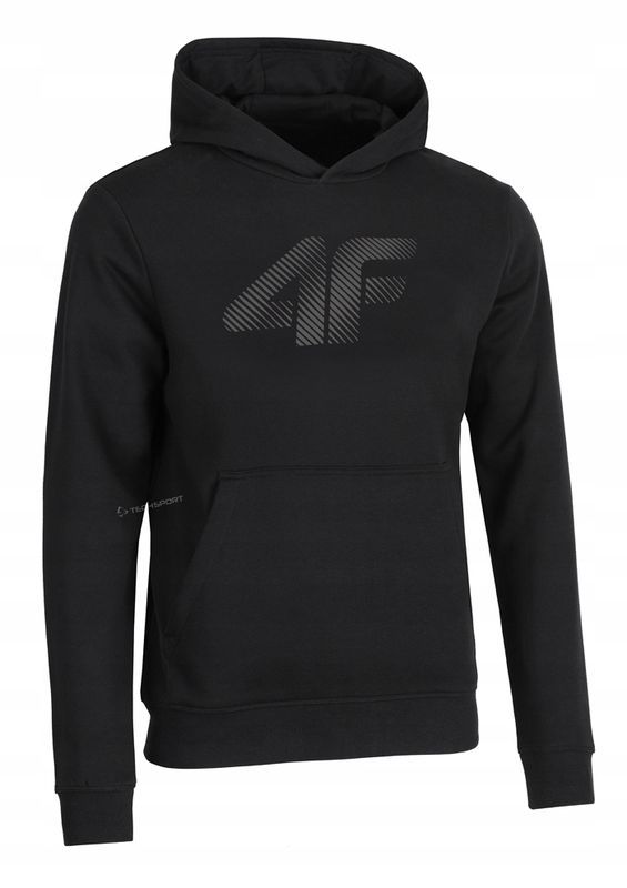 4f Ocieplana Męska Bluza Dresowa Z Kapturem Kangurka / rozm Xxl