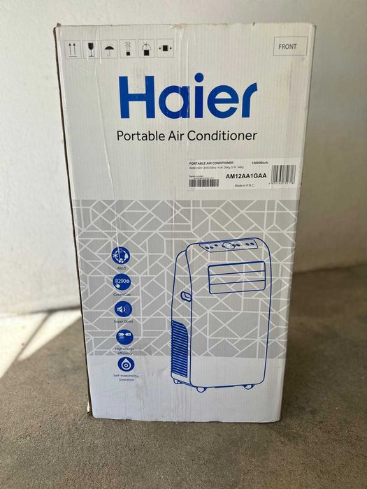Ar Condicionado Portátil Haier 12000 BTU - Como novo em caixa!