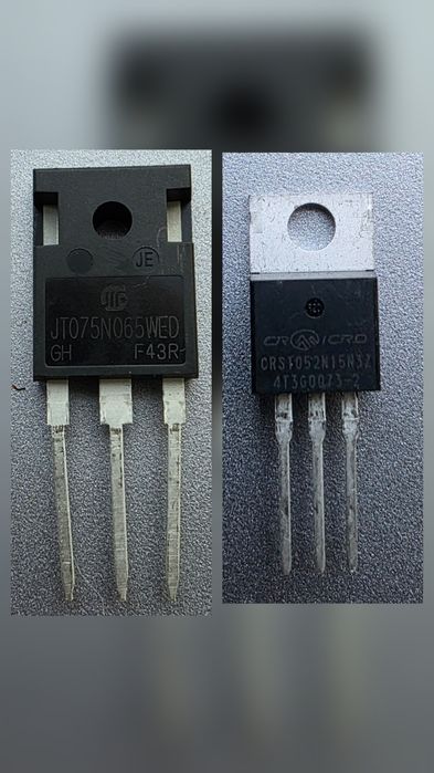 JT075N065WED CRST052N15N3Z mosfet транзистор