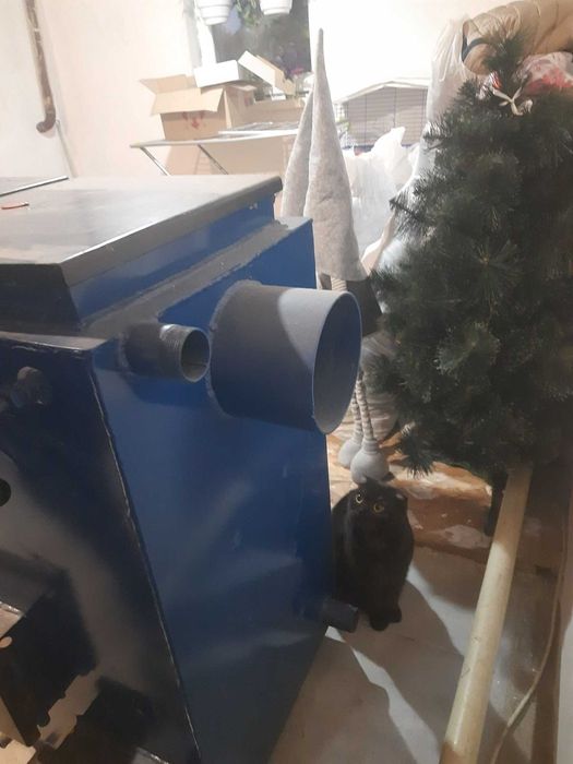 Твердопаливний котел шахтний ПІТОН (Холмова) комплект