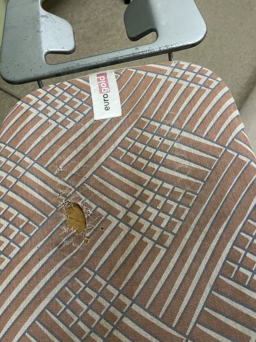 Праска Tefal TurboPro Anti-Calc FV5645 та прасувальна дошка Eurogold